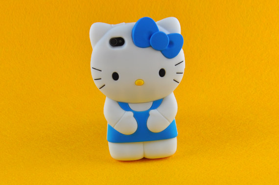 FREE Ozstock Day: Blue Hello Kitty Soft Silicone Cover Case for iPhone 4 / 4S