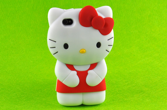 FREE Ozstock Day: Red Hello Kitty Soft Silicone Cover Case for iPhone 4 / 4S