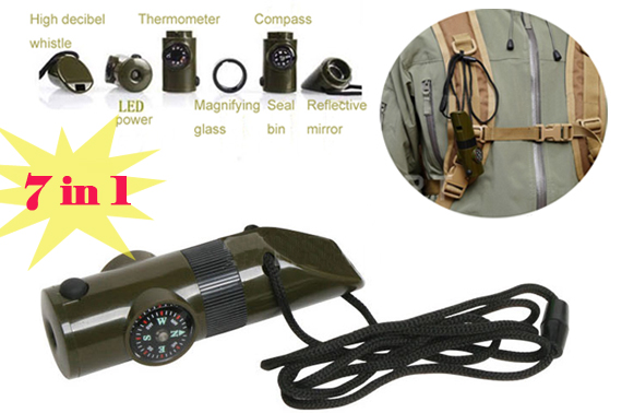FREE Ozstock Day: 7 in 1 Survival Whistle