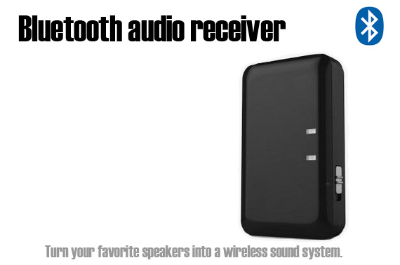 Stereo Wireless Speaker Adapter for Bluetooth Audio Devices