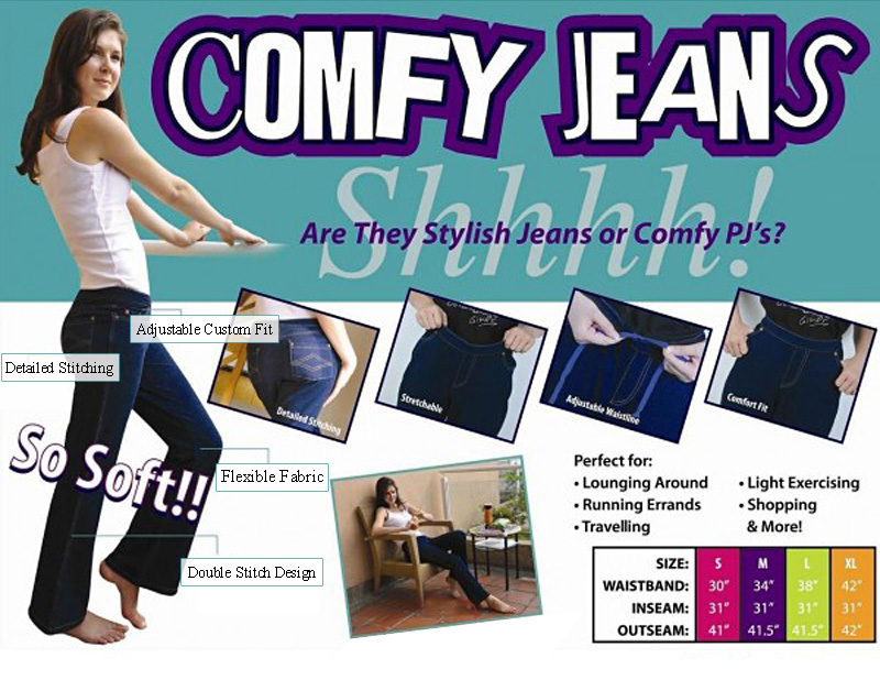 Comfy Jeans - Size XL