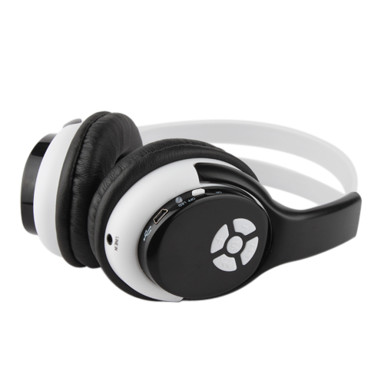headphones stereo mp3 sd micro wireless fm player radio card