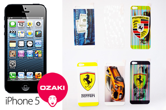 FREE Ozstock Day: 2x Set of iPhone 5 Screen Protectors with Design Pattern (For Him)