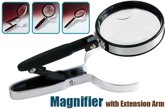 FREE Ozstock Day: Dual Power Magnifier with Extendable Arm