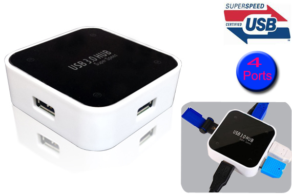 4-Port USB 3.0 Super Speed Hub