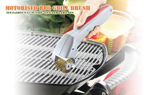 Battery Operated BBQ Grill Cleaning Brush