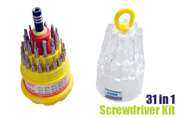 FREE Ozstock Day: 31 Piece Pocket Magnetic Screwdriver Tool Kit