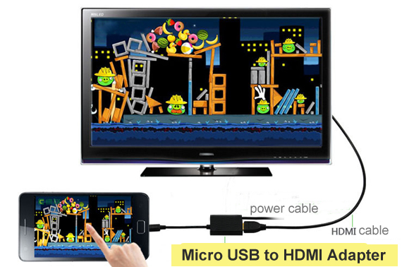 Premium MHL Micro USB to HDMI Cable