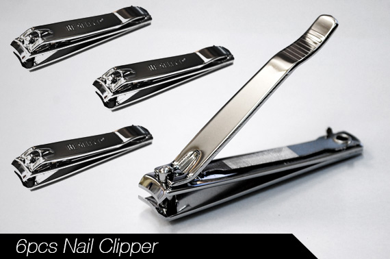 6x Jumbo Size Family Nail Clipper