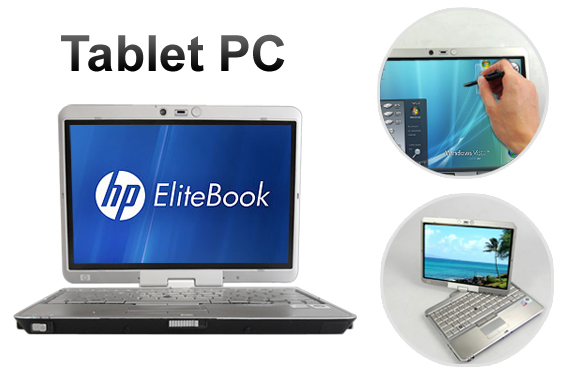 Refurbished HP EliteBook Tablet Notebook 2730p with Carry Bag