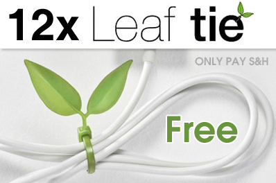 FREE Ozstock Day: 12 x Leaf Cable Tie