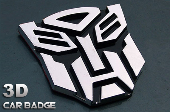 FREE Ozstock Day: 3D Transformer Autobot Car Badge
