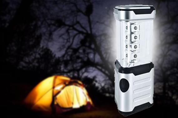 Super FREE Ozstock Day: Portable 12 LED Super Bright Camping Lantern with Compass