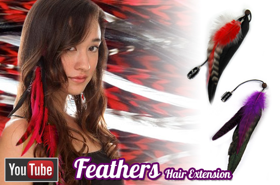 FREE Ozstock Day: Fashion Feathers Hair Extension (Random Colour)