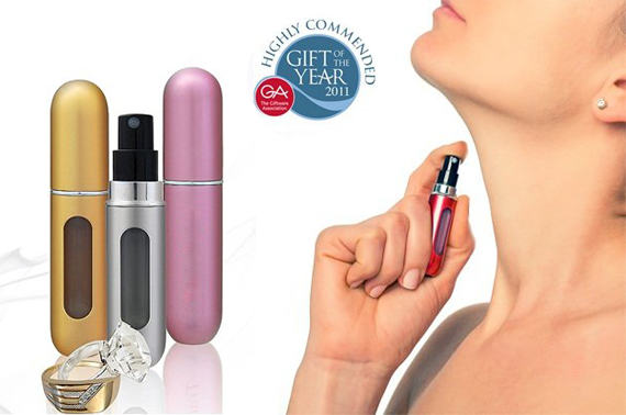 FREE Ozstock Day: Mini Refillable Aluminium Perfume Atomizer 5ml (Random Colour)
