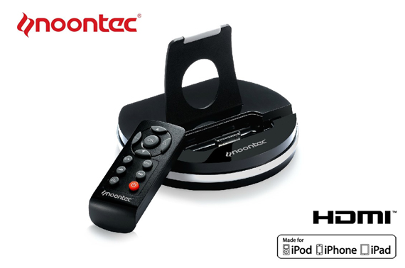 Noontec IPD201 Atomu TV Dock For iPad, iPhone and iPod - Black