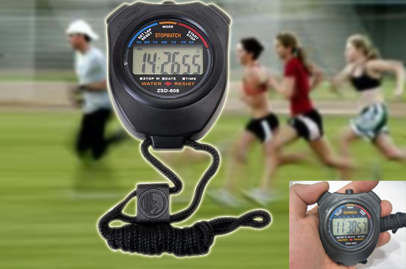 FREE Ozstock Day: Digital Chronograph Sports Alarm Stopwatch with Strap