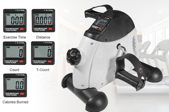 Mini Leg/Arm Gym Bike w/ LCD Display