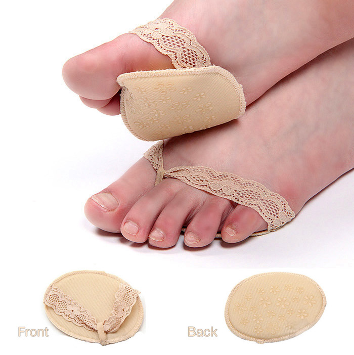 2x Pair of Ladies High Heel Shoes Protection Insoles - Forefoot Relief ...