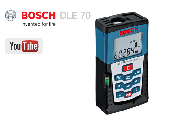 BOSCH DLE 70 Laser Distance Measure
