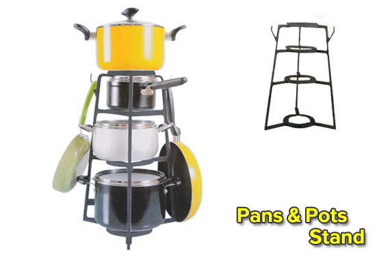 Pot & Pan Organizer Stand