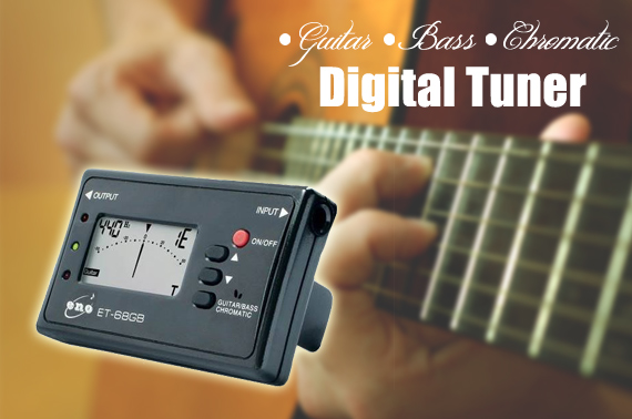 ENO ET-68GB Digital Guitar/Bass Tuner