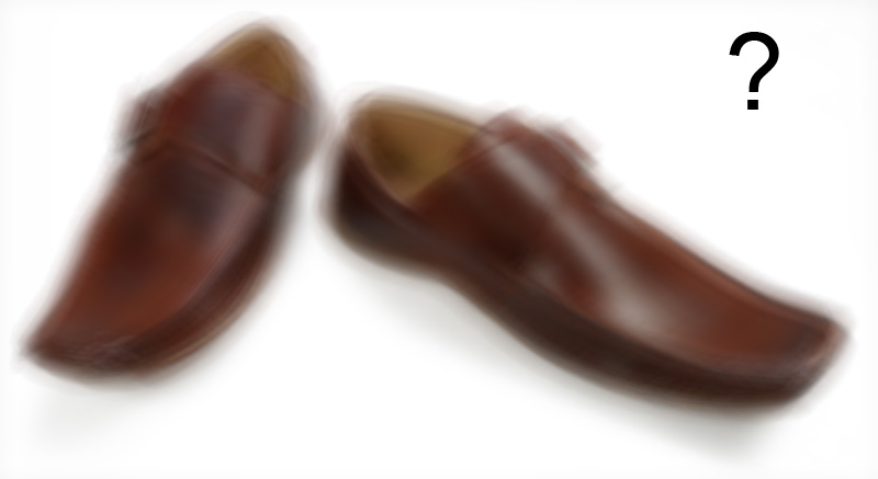 1 Pair of Mystery Men's shoes Size 42