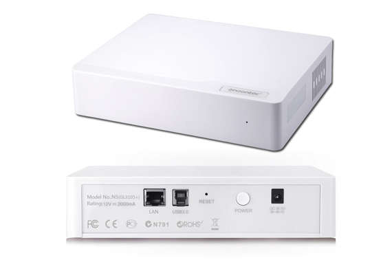 Noontec - GigaLink N5 Home NAS Media Center Cloud Storage GL3105