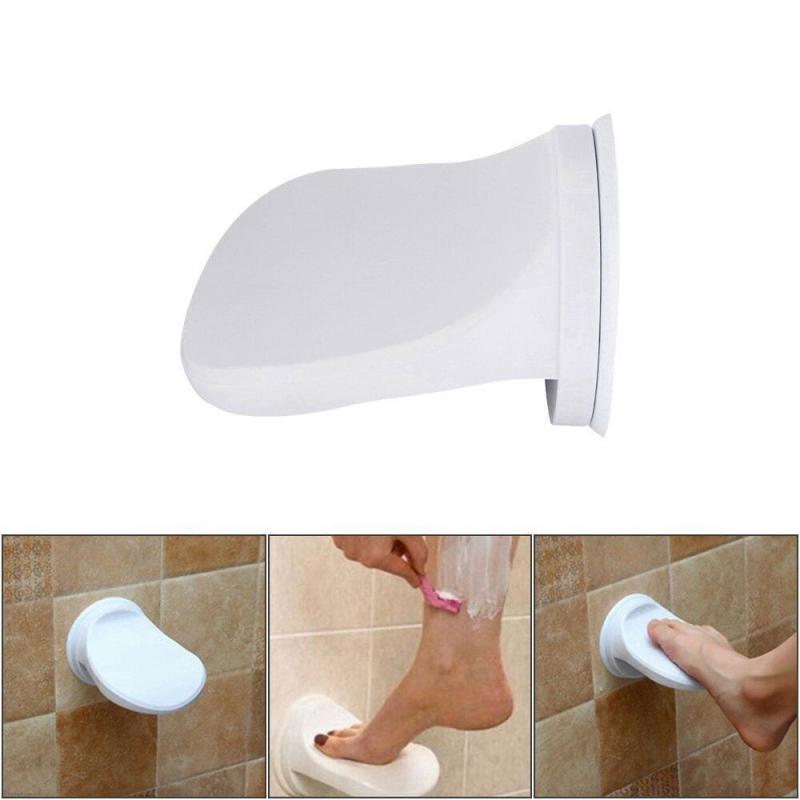 Shower Foot Rest Stand for Shaving Legs Suction Cup Bathroom Washing Feet Step