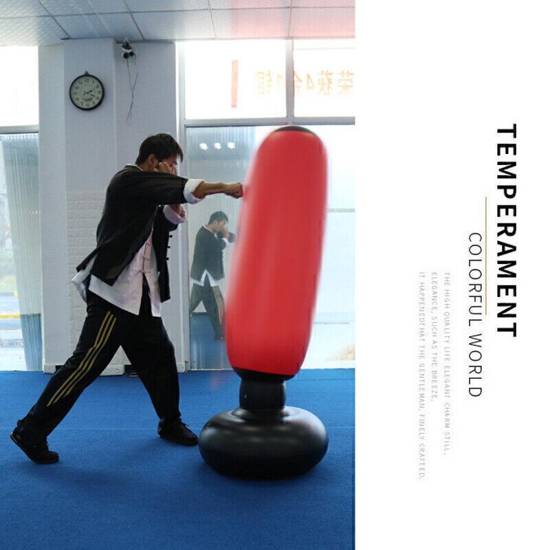Fitness Training Inflatable Boxing Punching Bag Tumbler Sandbag for Adult Kids