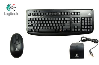 Logitech Deluxe 660 Cordless Keyboard With Mouse 