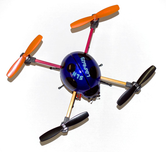 SH 2.4Ghz RC Micro 4CH Helicopter 3D Lady Bug QuadCopter