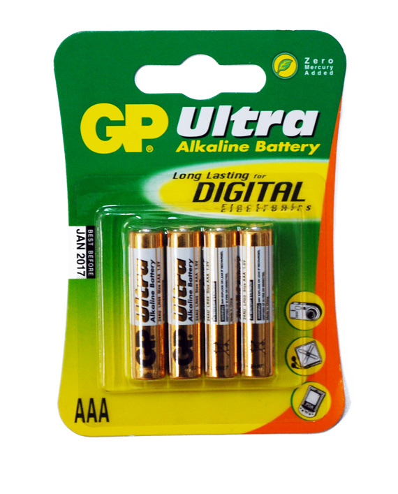 Super FREE Ozstock Day 12x AAA GP Ultra Alkaline Battery