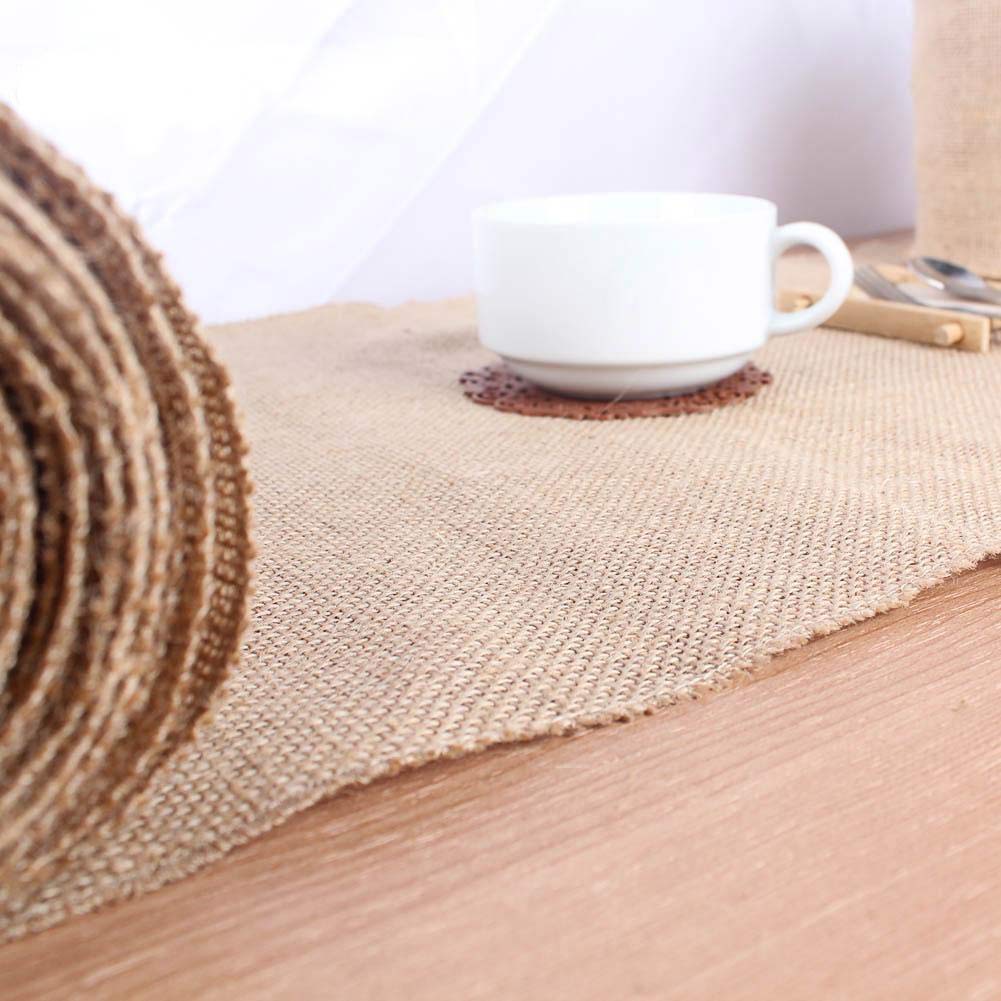 10M*35CM Burlap Hessian Table Runner