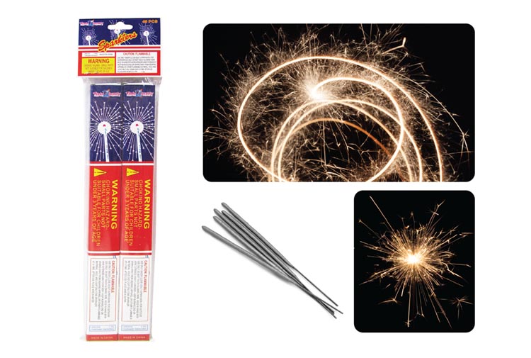 40pc Sparklers Firework Pack