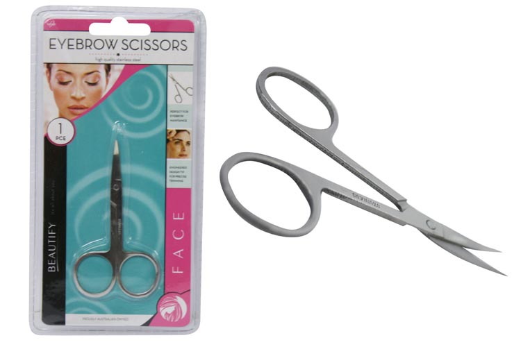 Stainless Steel Eyebrow Scissors