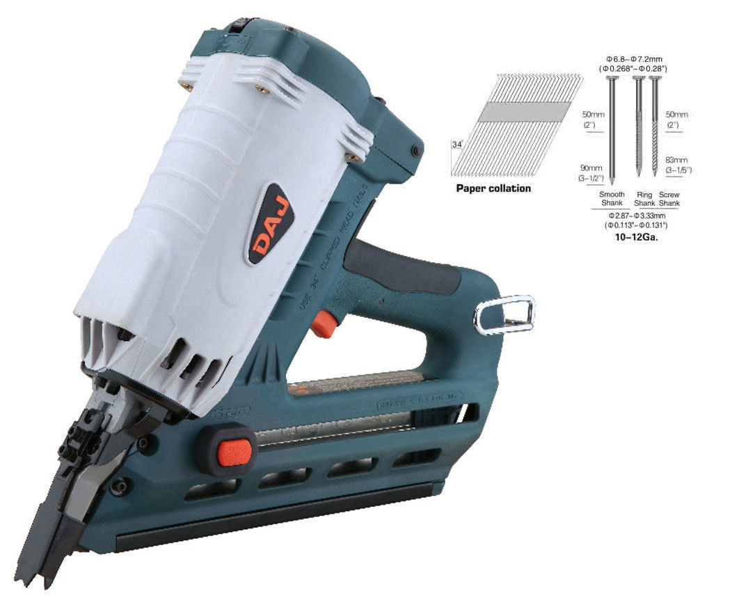 Gas Framing Nail Gun Portable Cordless Paslode Compatible NAILER WSQ3490