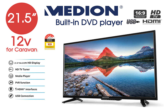MEDION Medion 24" INCH 12v FHD TV  12 VOLT CARAVAN TV Brand New 