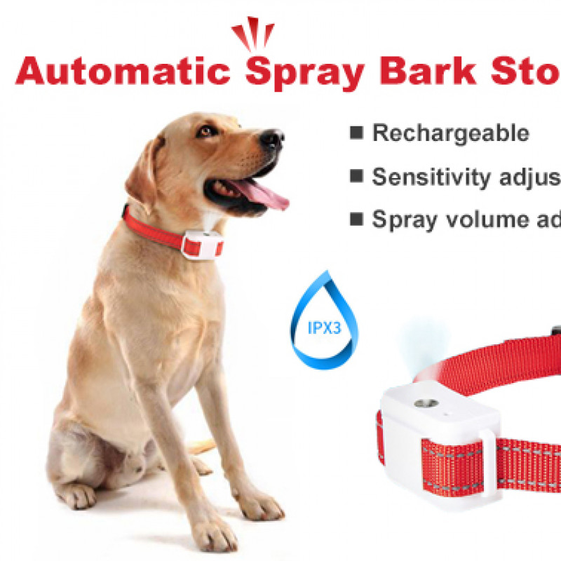 Anti Bark Spray Collar Automatic Humane Citronella Stop Dog Training No