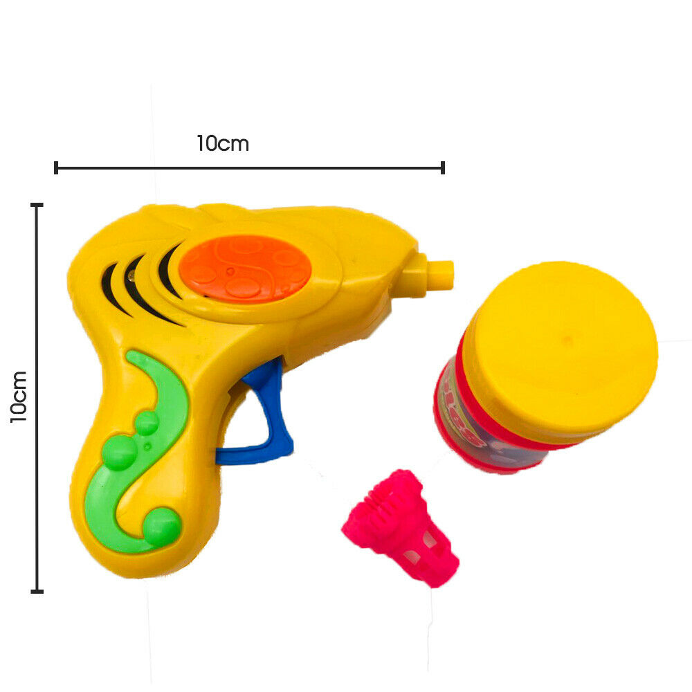 BUBBLE Maker children shooter family toy game bubbles backyard indoor