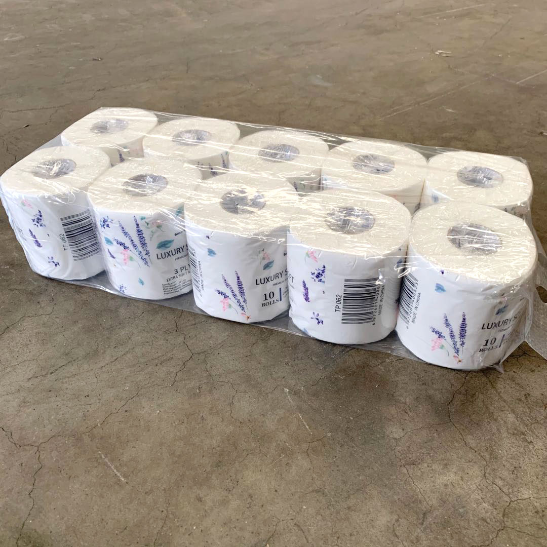 Free Shipping 20 Rolls Luxury Toilet Paper Extra Soft and Thick 3ply