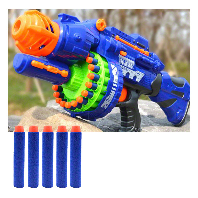 For NERF N-Strike Kids Refill Toy Gun Bullet Darts Round Head Blasters 100X 
