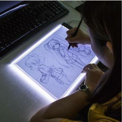 A4 LED Light Box Tracing Drawing Board Art Design Pad Copy Lightbox Day &  Light