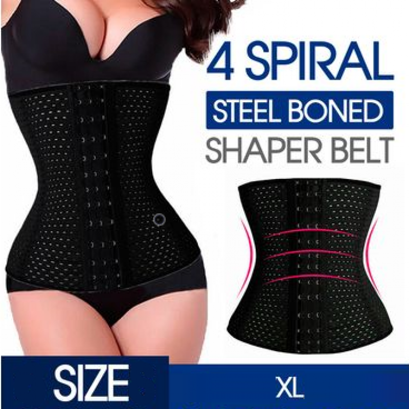 Free Shipping Women Corset Waist Trainer Tummy Girdle Belt Body Shaper Training Corset Trimmer