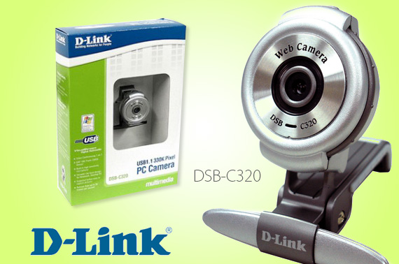 D Link DSB C320 USB 330K Pixel PC Camera