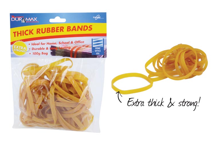 100g Thick Rubber Bands
