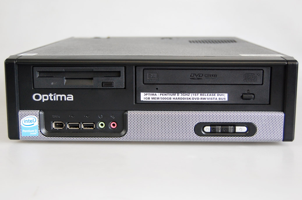 ExGovernment Optima Desktop Computer (without Monitor)