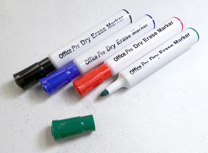 4pcs Jumbo Dry Erase Whiteboard Markers