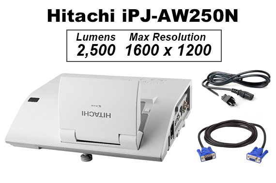 Refurbished Hitachi iPJ-AW250N 2500LM 