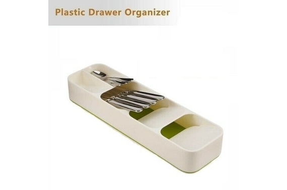 Insert Cutlery Spoon Utensil Divider Organizer Tray